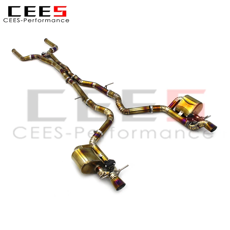 

CEes Upgrade Catback выхлопная труба с Valvetronic для Mercedes-Benz AMG GT63/GT63S 4.0T (2019-2023) SUS304/титановая выхлопная труба