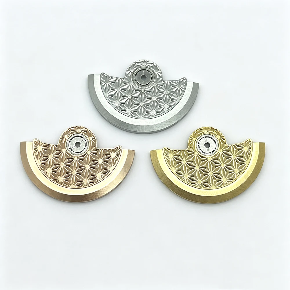 

NH35 Fireworks pattern Watch Movements Oscillating Weight Rotors Compatible for NH34 NH35 NH38 4R Movements Replacement Parts