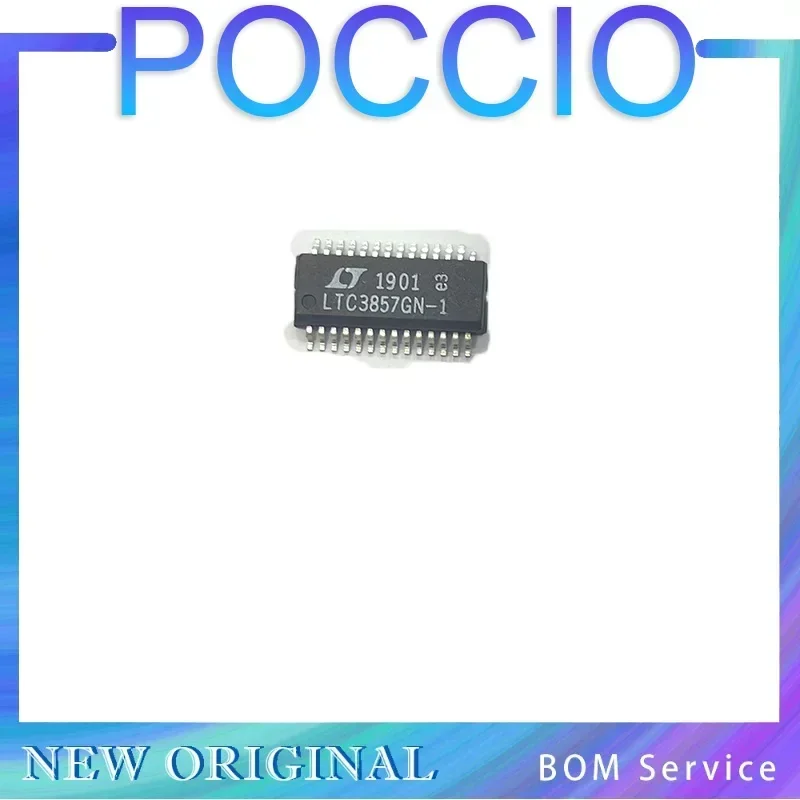 LTC3857 LTC3857EGN-1 LTC3857IGN-1 - Low IQ, Dual, 2-Phase Synchronous Step-Down Controller