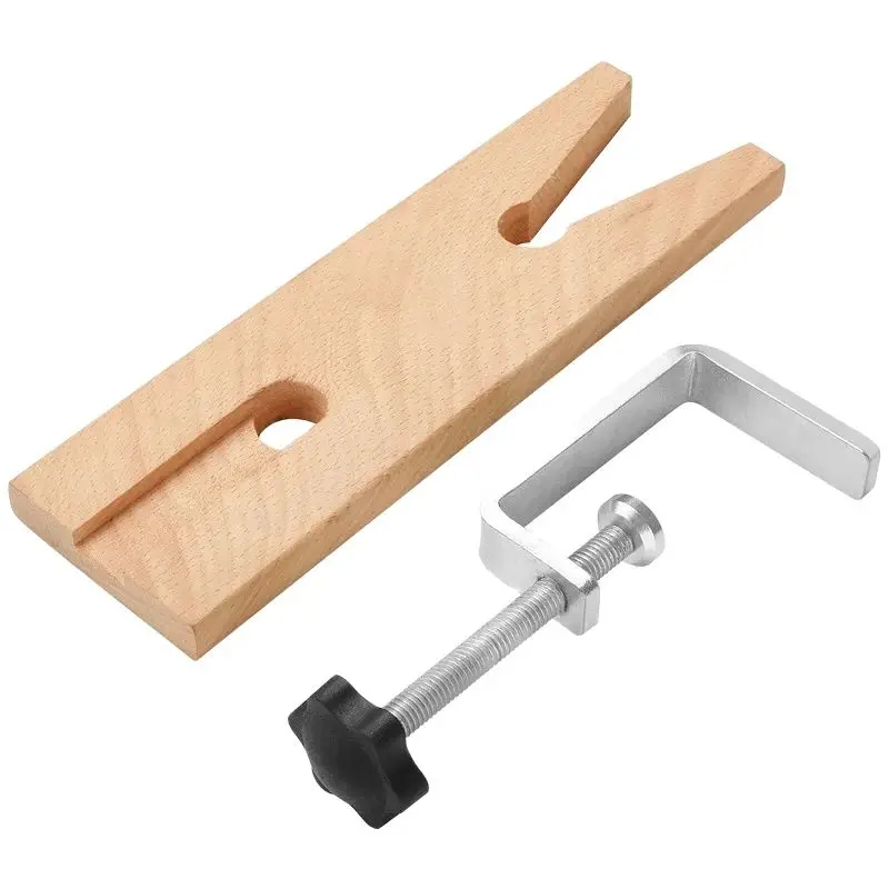 V-Slot Bench Pin Jeweler Bench Pin Clamp Fixing Tool Workholding Devices Jewellers Watch Repair Jewelry Making Workbench