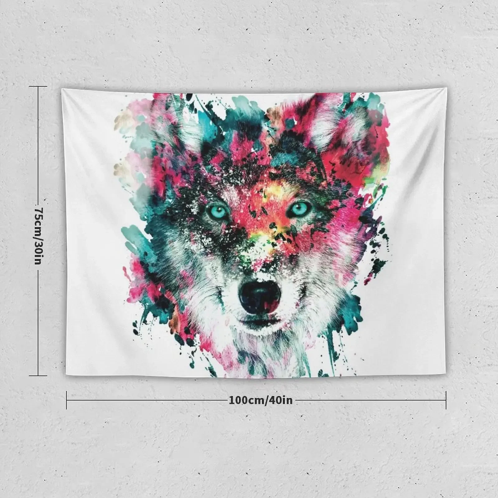 Wolf II Tapestry Wallpapers Home Decor House Decor Tapestry