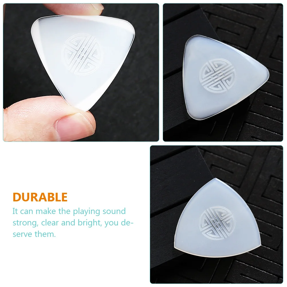 4 Pcs Pull Out Bright Sound Pick Plectrum for Ruan Liuqin Musical Instrument Nylon Accessory Fine Workmanship