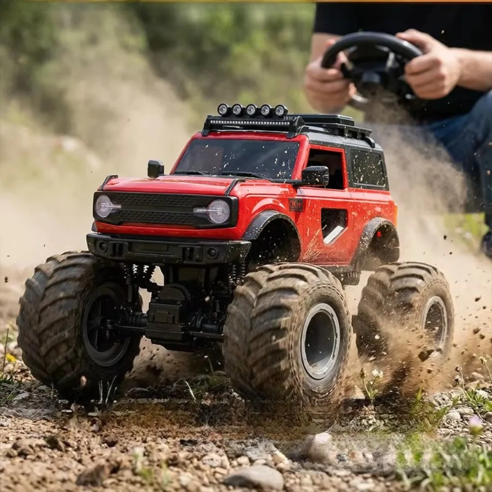 VER.2 Scale Extra Large Remote Control Off-Road Car  RC Three-Speed ​​Giant Car  High-Speed ​​Crawler  Boy's Toy Racing Car