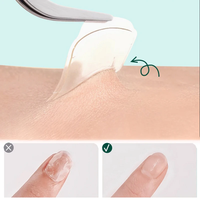 240/300pcs Double Sided Colla Adesiva Adesivo Nastro Appiccicoso Colla Per Unghie Per Disegni Finti Unghie Finte Punte di Arte Acrilico manicure