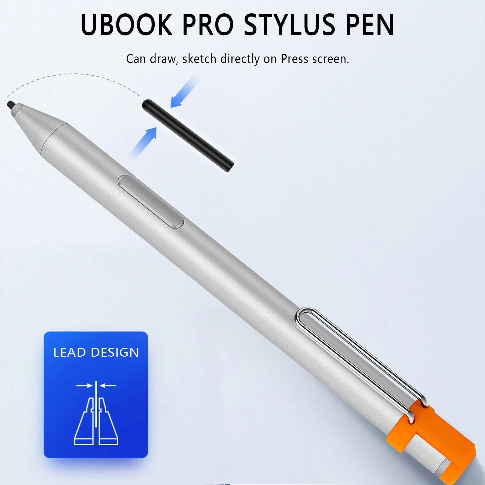 Imagem -04 - Pressão Stylus Pen Pressione Pen para Chuwi Ubook Pro Tablet Hipen-h6 4096