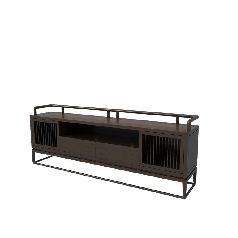 Armario pequeño para piso de apartamento, mueble de almacenamiento lateral, bajo Zen, sala de estar, película y televisión