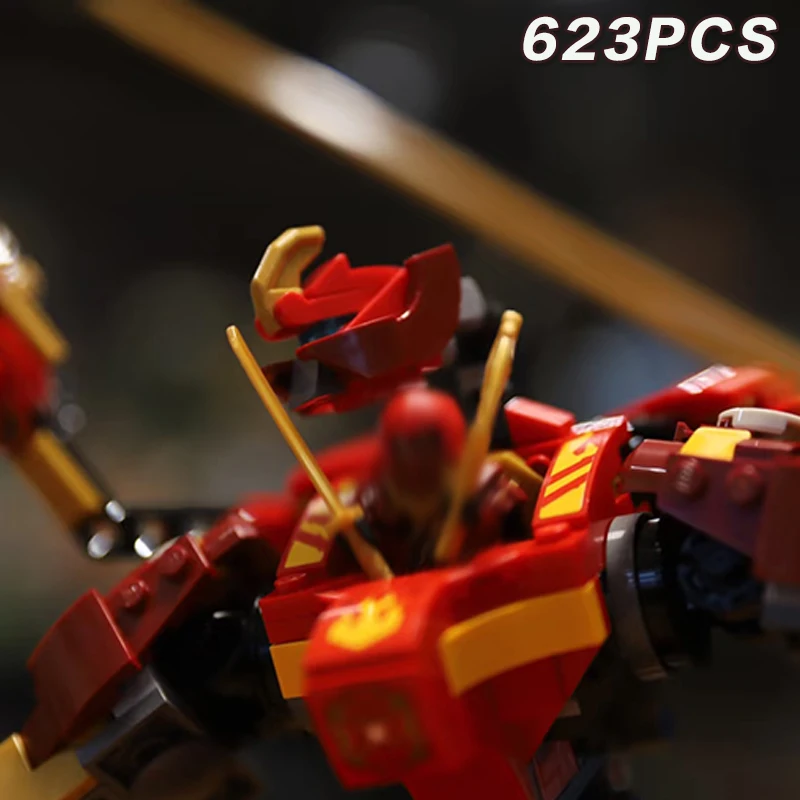 مجموعات الزينة سلسلة اللبنات Kais Climbing Mech روبوت نموذج الأطفال DIY جمع هدايا العيد  #4