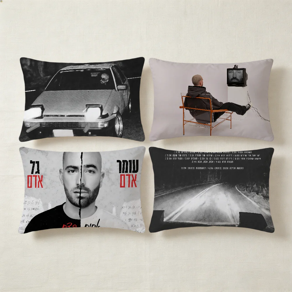 Singer O-omer A-adam cushion cover Rectangle Pillow Cover Home Sofa living Room Dorm bedside hogar Pillowcase party gift