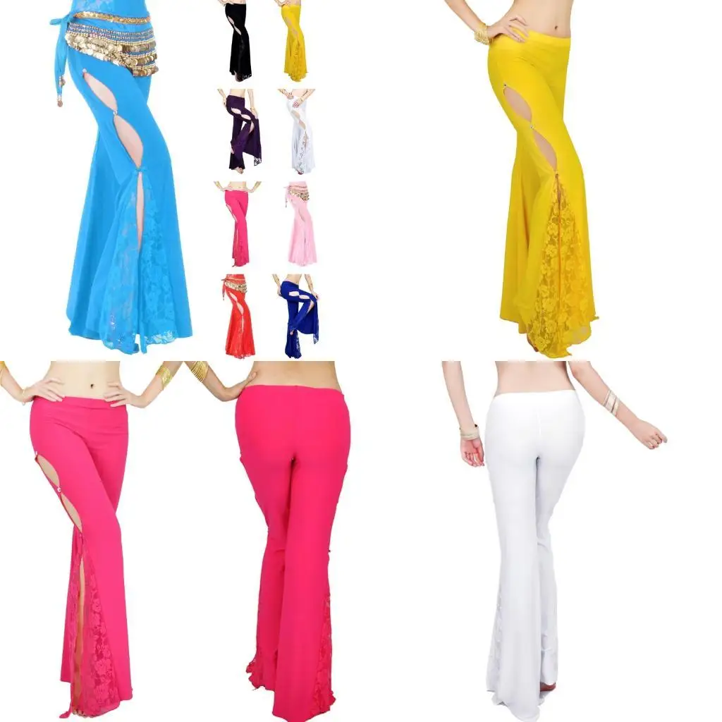 R1WE عالية تمتد الرقص ممارسة قيعان التجفيف السريع النايلون النسيج المهنية الرقصات فتل الرطوبة أزياء رقص #1