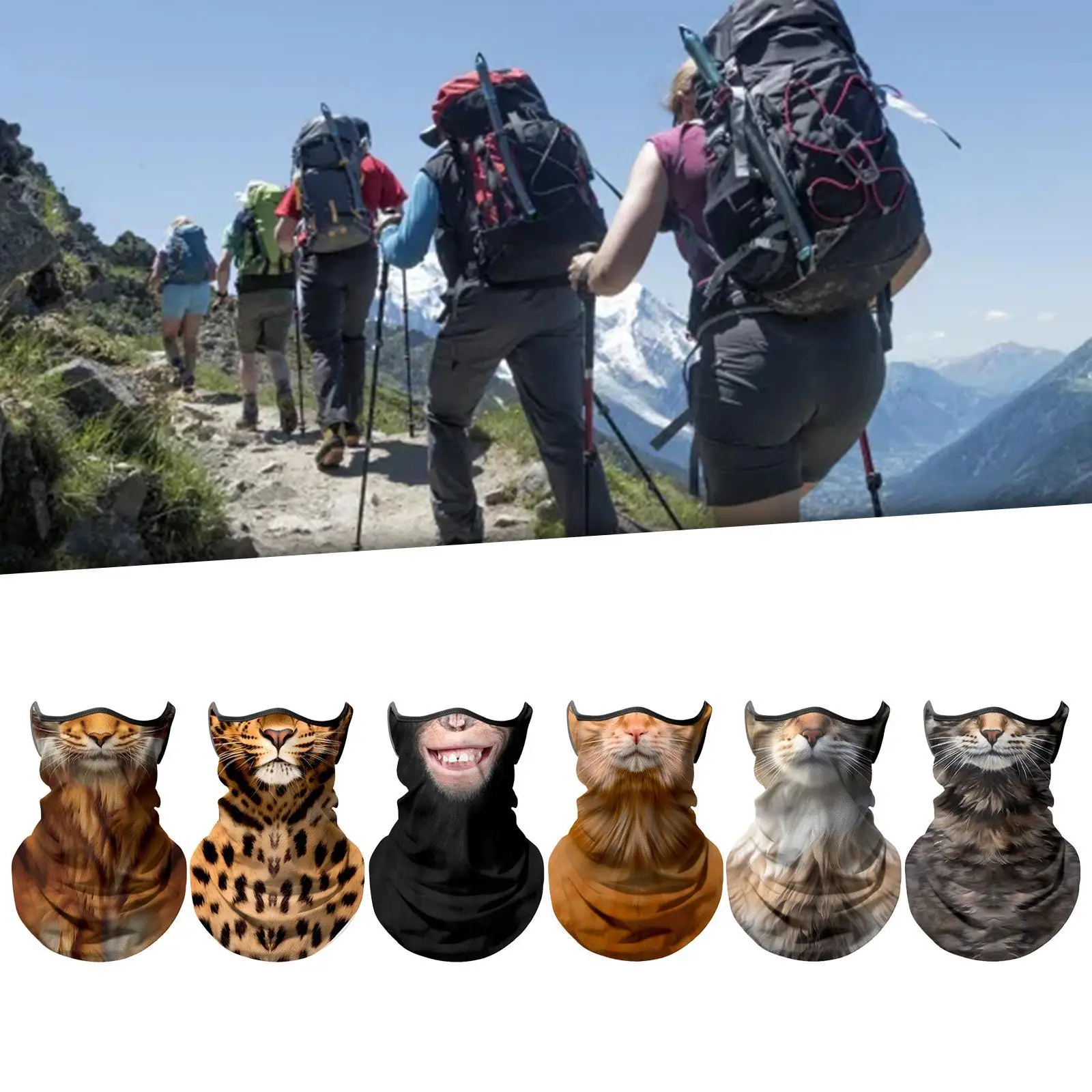 Ice Cooling Neck Gaiter for Men Women Outdoor Lightweight Bandana Face Mask