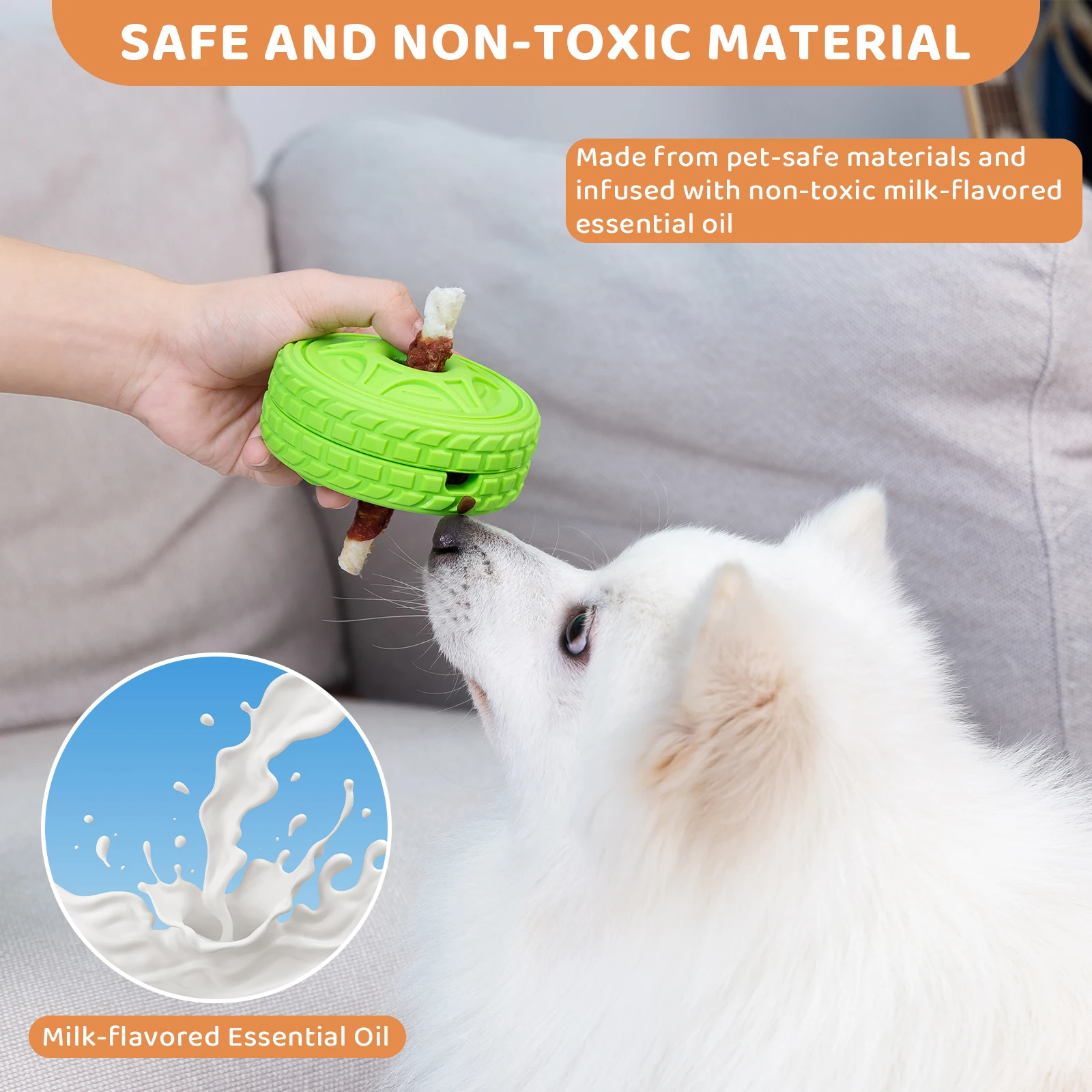 Tough Tire Chew Toy for Dogs,I - đánh giá và giá Rubber Treat Dispensing Dog Toy