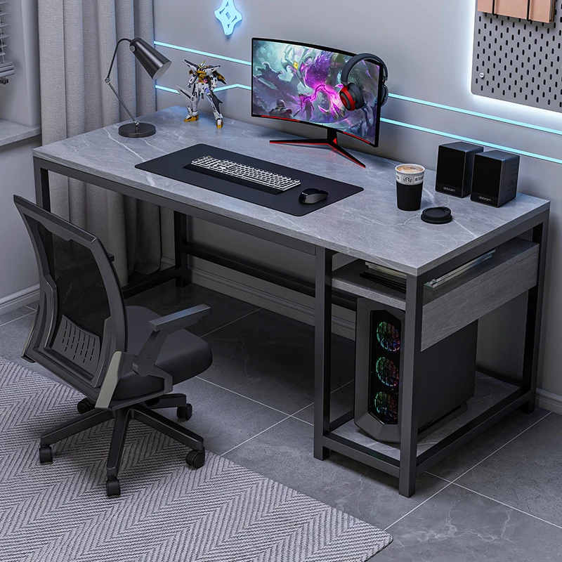 Computer Minimalist Office Desk Design Display Shelves Crafts Bedroom Office Desk Modern Gaming Escrivaninha Trendy Furniture