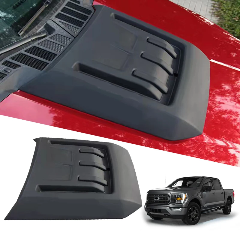 4x4 Car Front Air Vent Hood Cover Engine Hoods Bonnet Scoop For Ford F-150 F150 Raptor 2021