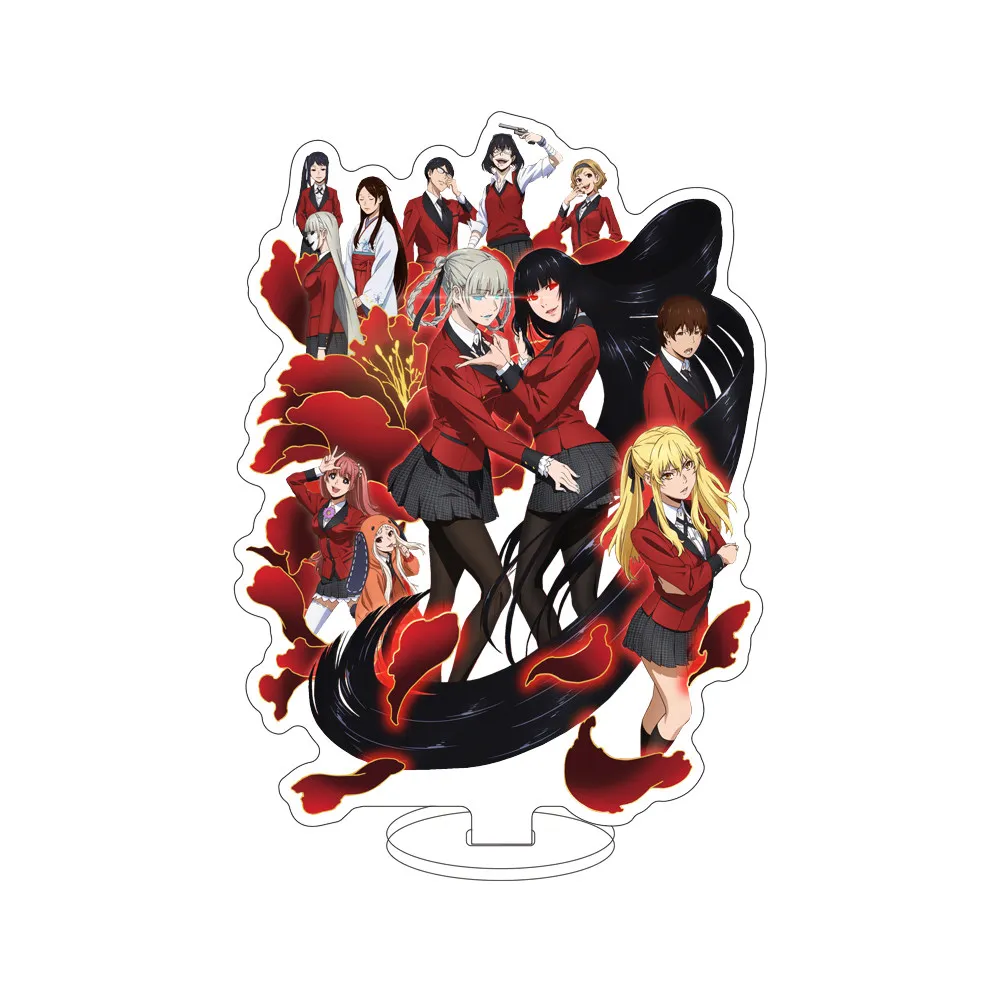 16CM Acrylic Figure Stand Anime Kakegurui - Compulsive Gambler Jabami Yumeko Saotome Meari Ryōta Suzui Cos Ornaments Gifts - view 3