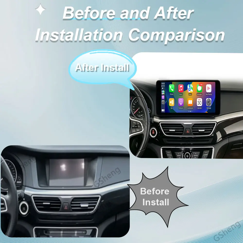 For Geely Emgrand GT GC9 Borui 2015‑2016 Car Radio Multimedia Player 12.3