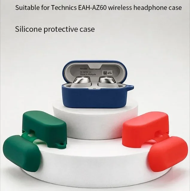 

Silicone Case For Technics EAH-AZ60 EAH-AZ60M2 Case Wireless Headphone Protector Case For Technics EAH-AZ60 AZ60M2 Protect Cover