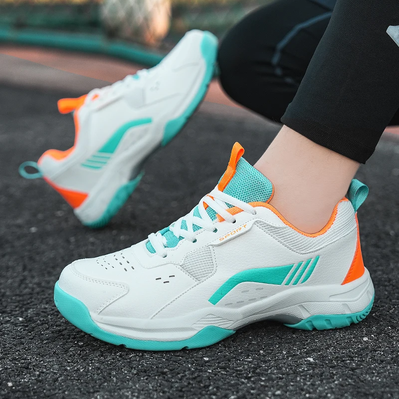 

Unisex Badminton Table Tennis Shoes - Shock - Absorbing Breathable Non - Slip Wear - Resistant Indoor Training Sports Sneakers