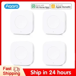 Aqara Sensor Smart Wireless Mini Switch Key Zigbee Connection Remote One Key Control Button Home Security Mihome Homekit