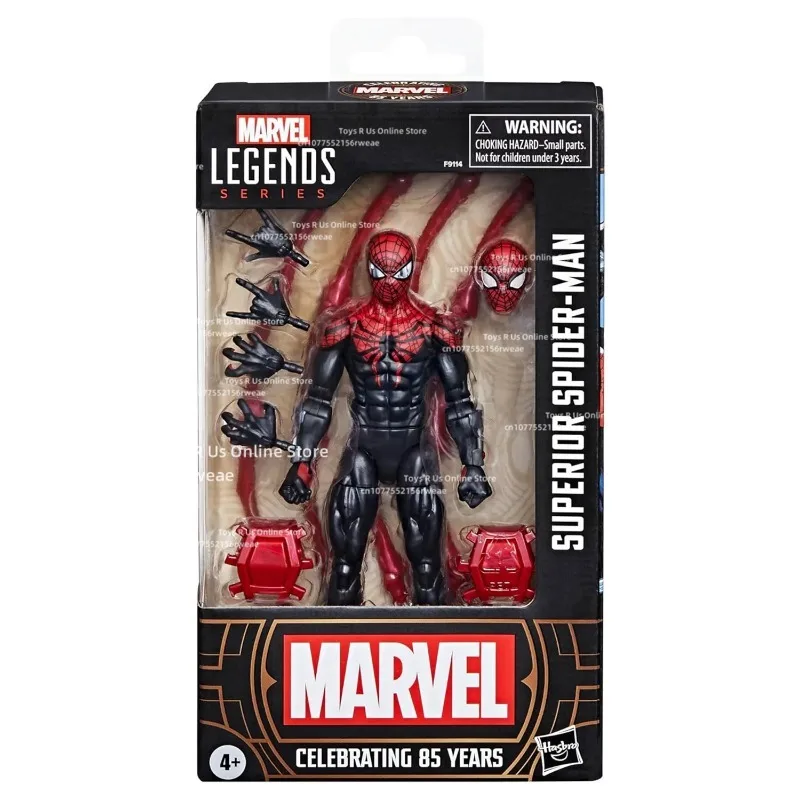 

In Stock Hasbro Marvel Legends Superior Spider Man 85th Anniversary Comic Edition Figure Movable Model Children's Holiday Gift