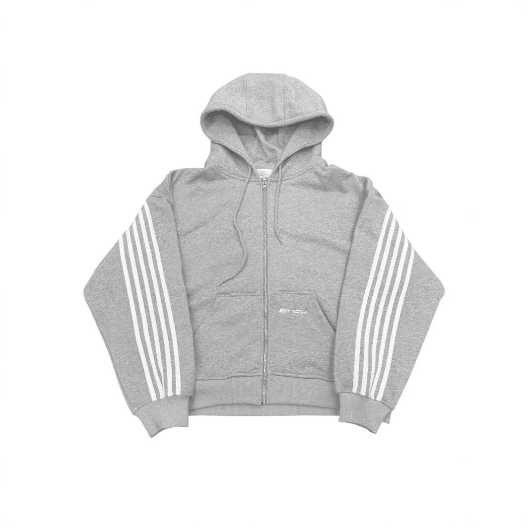 

Повседневный комплект Y2K: полосатая толстовка и брюки с широкими штанинами, мужской осенне-зимний модный уличный стиль