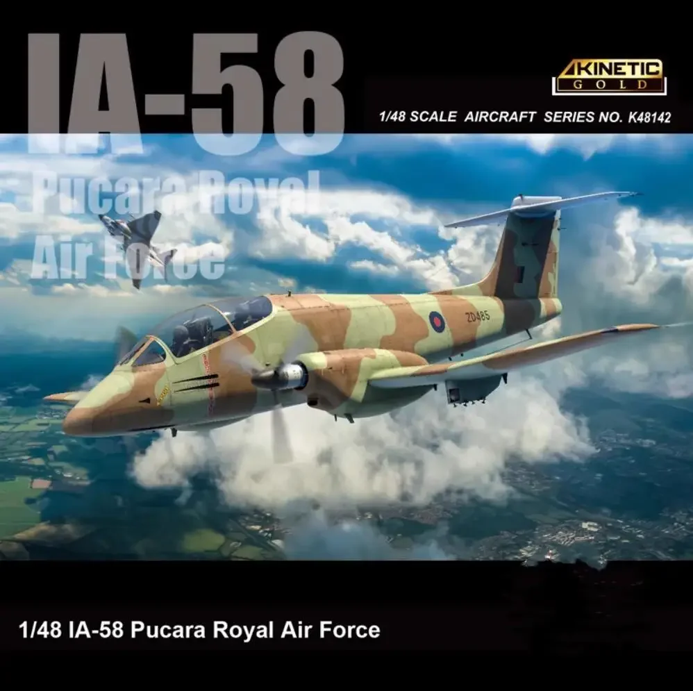 K48142จลน์ IA-58 K48142 1/48ชุดโมเดลกองทัพอากาศ Pucara Royal