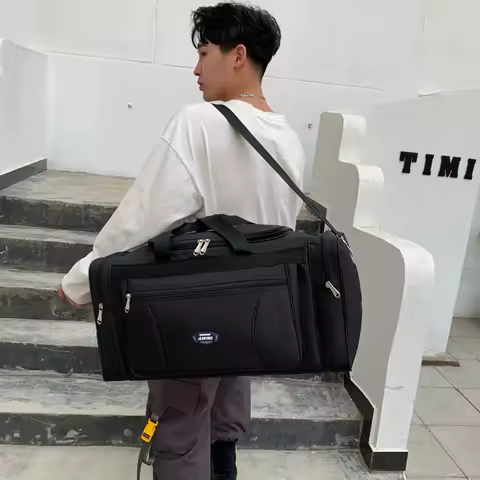 Oxford Waterproof Men Travel Bags Hand Luggage Big Travel Bag Business Large Capacity Weekend Duffle Travel Bag Fitness Bag
