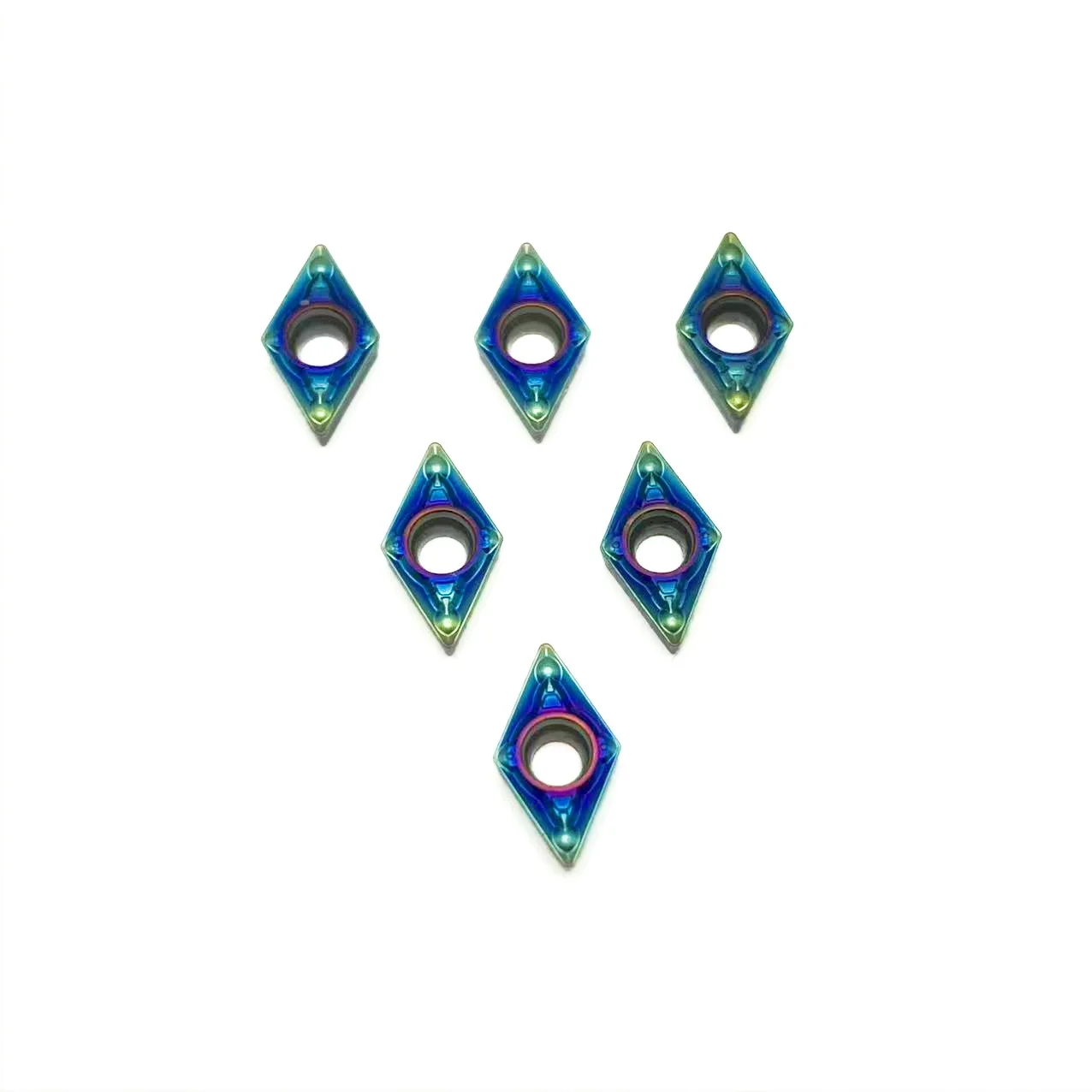 Nano-blue DCMT070204 KT7030 DCMT070208 inserti in metallo duro utensile per tornitura interna utensile per tornio da taglio con inserto per tornitura CNC di alta qualità