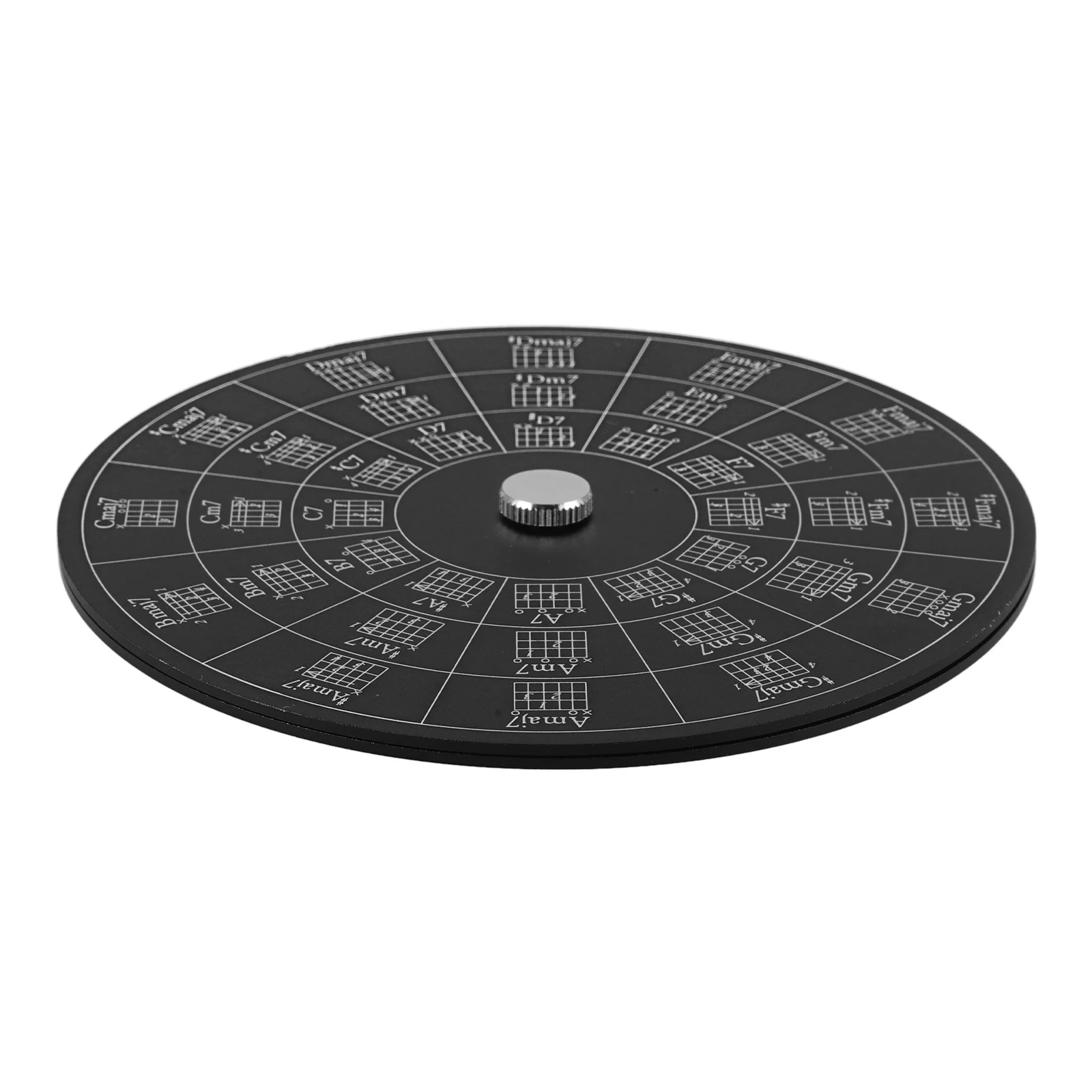

Chord Plate Wheel Musical for Theory Guitar Melody Tool Circle Learning Helper Staff