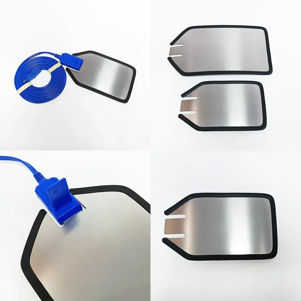 

High Quality Electric Reusable Stainless Electrode ESU Negative Return Minimally Invasive Room Grounding Neutral