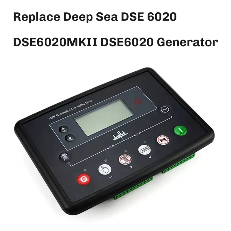 Electronics Generator Controller Module Replace For Deep Sea DSE 6020 DSE6020MKII DSE6020 Generator Control Panel Module