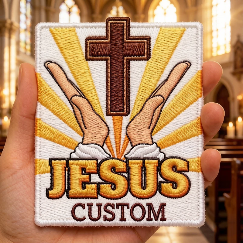 Custom Embroidered Patches Custom Your Own Design - Hook &Loop/Woven/PVC/Print/Sewing/Iron On - Company Team Pattern Logo DIY