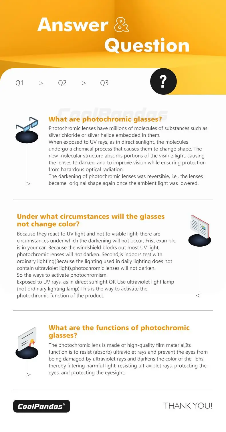 CoolPandas Hohe Qualität Aluminium Photochrome Sonnenbrille Für Männer Frauen Polarisierte Chameleon Linsen Brillen Fahren Pilot Gläser – Detail 22
