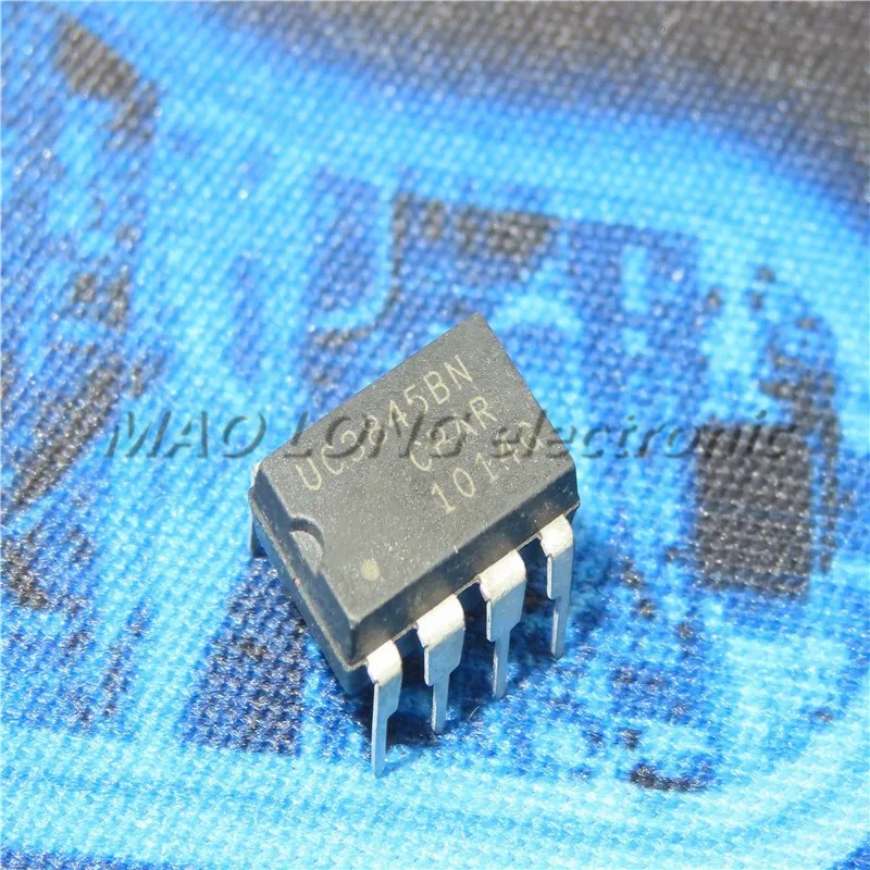 10PCS/LOT UC3845B DIP-8  UC3845BN UC3845 DIP new and original IC  In Stock