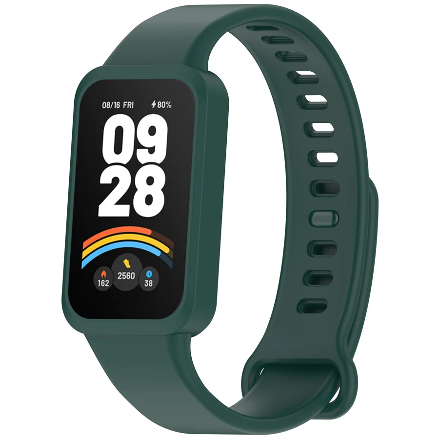 Band voor Mi Band 9 8 Actieve horlogeband voor Mi Band 8/9 Actief voor Xiaomi Band 9 Actieve polsband voor Redmi Band 3 2 Polsband