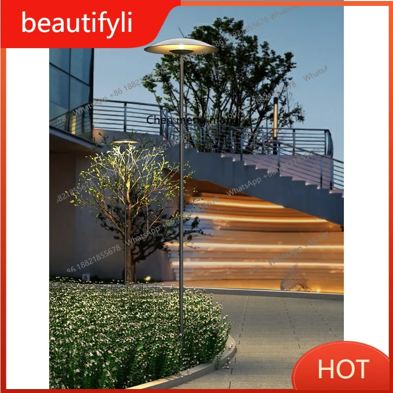 

L6080 Outdoor Waterproof Garden Light Outdoor Solar High Pole Light Community Scenic Park Garden Garden Light