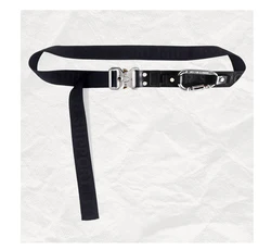 Ceinture à boucle en Nylon pour hommes ALYX, multi-fonction, armée, tactique industrielle, montagnes russes, d'inspiration militaire, mousquetons