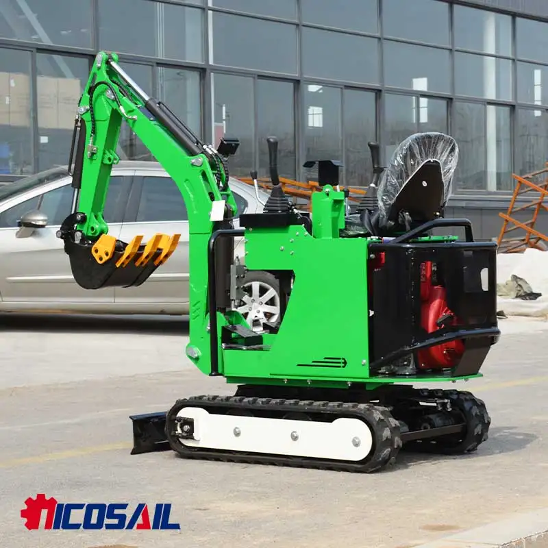 

China-Made Mini Crawler Excavator - High Quality, EPA Compliant for Construction, Farm Irrigation & Orchard Work