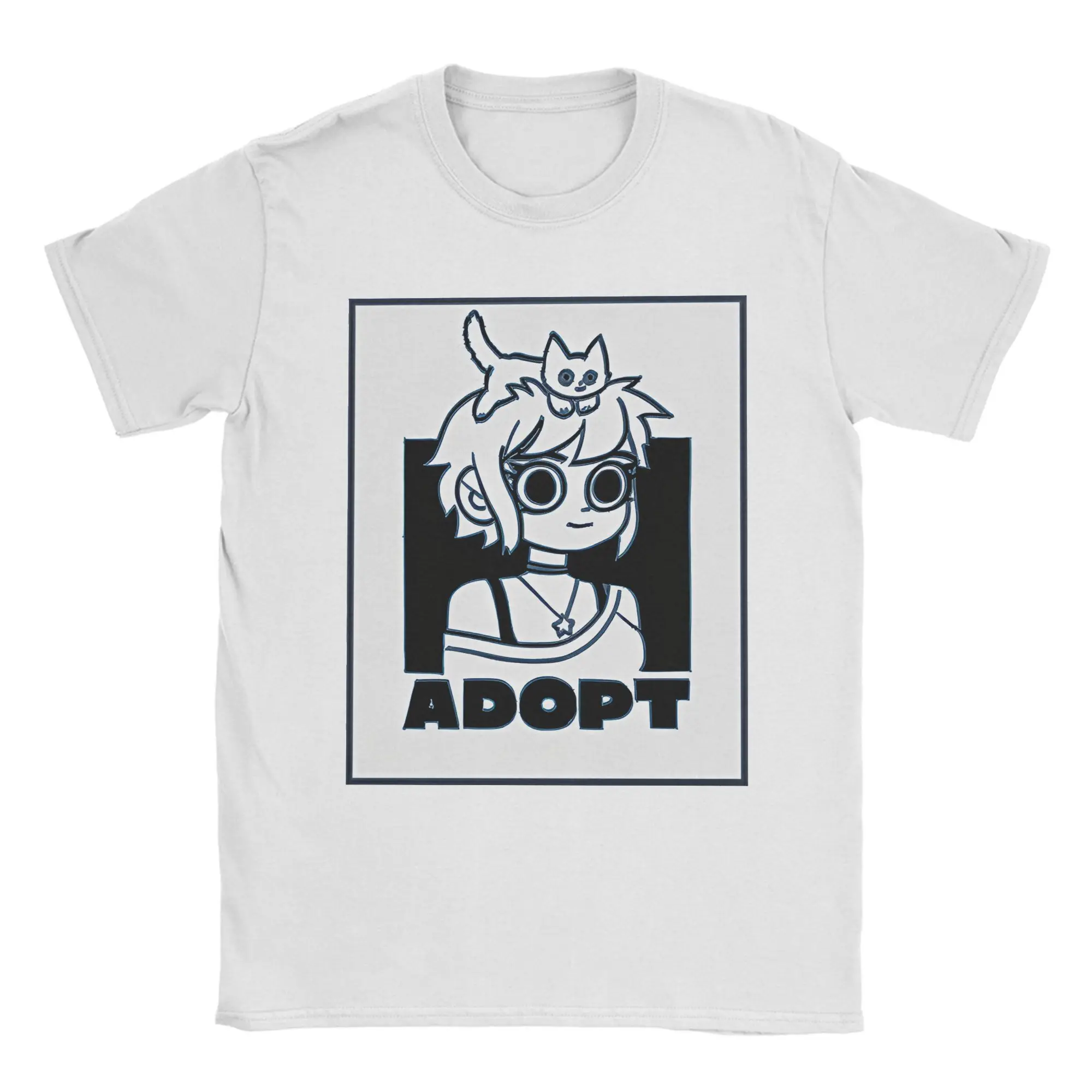 Men Scott Pilgrim Ramona Flower T-Shirts  100 Cotton Clothes Summer Short Sleeves T-Shirt O Neck Novelty Design Tshirt Big Size
