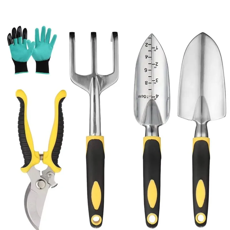 Plastic Mini Hand Tools Multifunction Garden Set Planting Tool