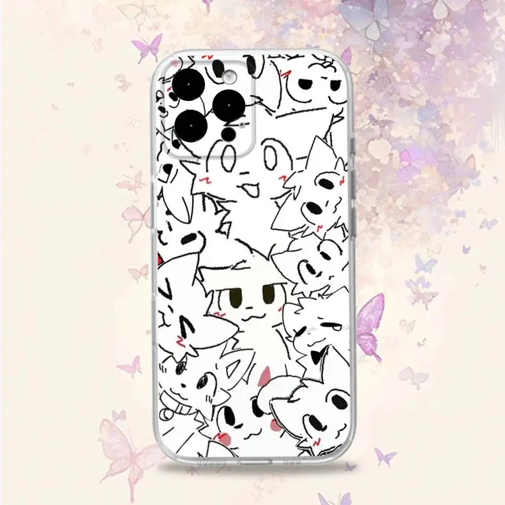 Funda de teléfono con dibujos animados de A-Boykisser para iPhone 11,12,15,16,17,13,14,Pro,Max,Plus,E,Mini,Air,SE4, funda trasera transparente de TPU suave