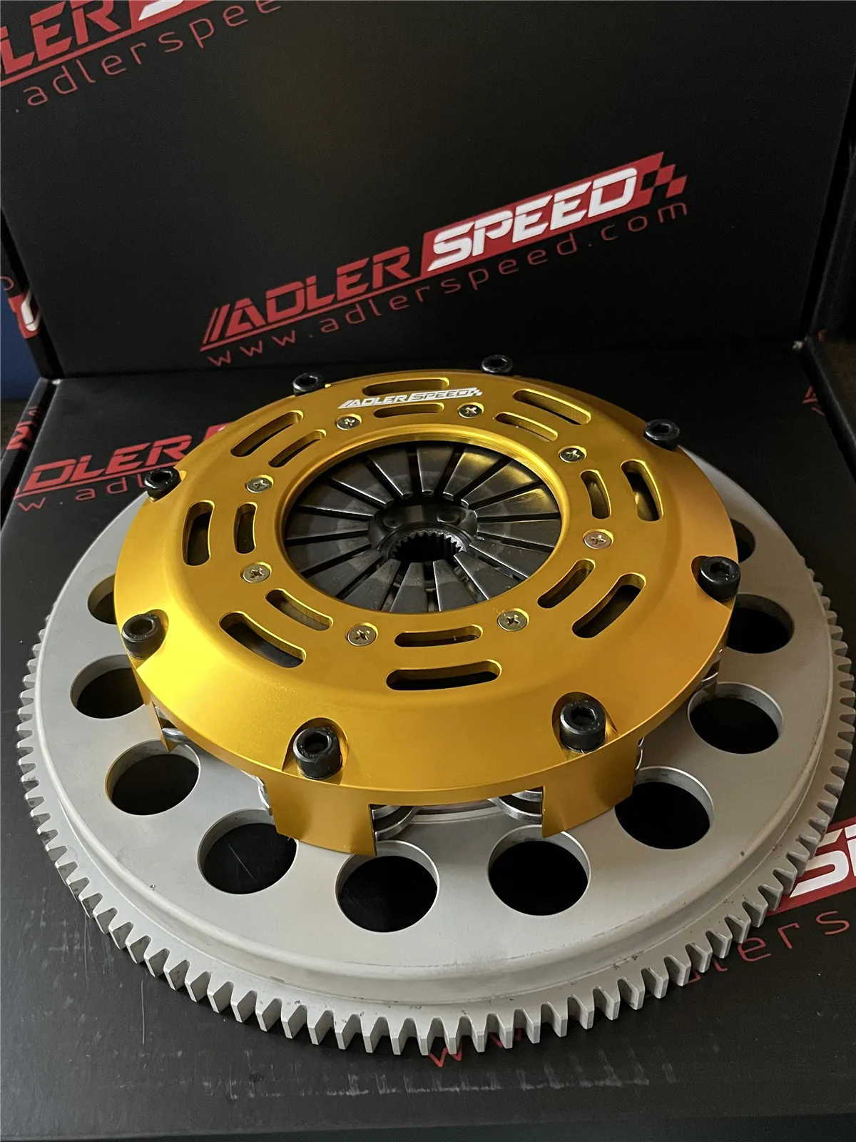 ADLERSPEED 	 RACING TWIN DISC CLUTCH KIT FOR NISSAN SKYLINE RB20DET RB25DET RWD 5SPEED MEDIUM