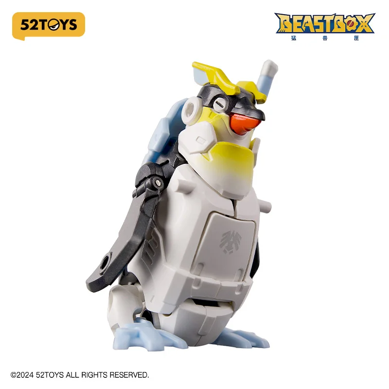 52 brinquedos bestabox BB-68 jetstream pinguim deformação brinquedos figura de ação, brinquedos de conversão colecionáveis, com caixa de armazenamento de 4cm