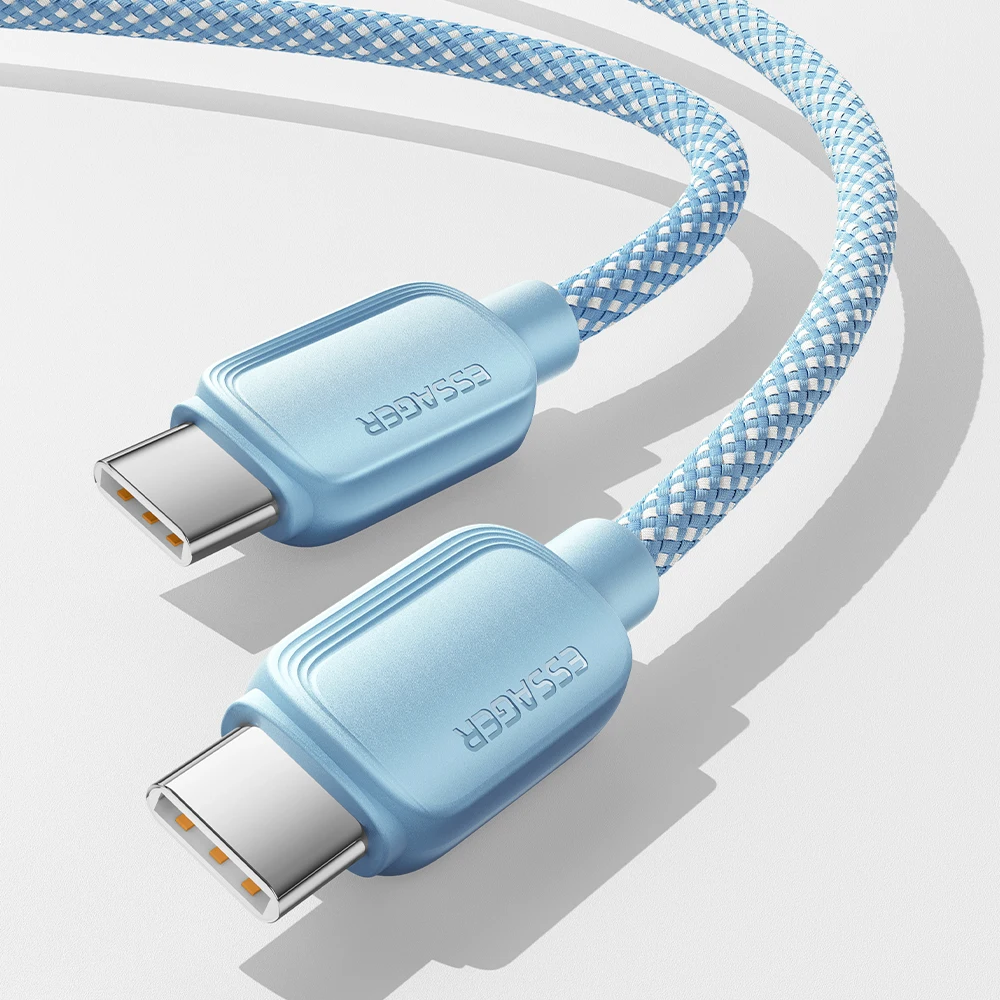 Essager USB C auf Typ C Kabel 5A PD 100W Schnellladegerät Datenkabel für MacBook Pro Samsung Xiaomi Huawei Ladekabel 3M