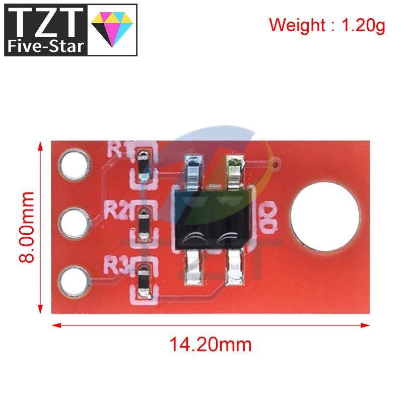 1/3 قطعة QRE1113 IR LED مستشعر انعكاس الأشعة تحت الحمراء وحدة مكثف التفريغ قطاع دارة مجلس تيار مستمر 3.3-5 فولت Qre1113 كاميرا تعمل بالأشعة تحت الحمراء #2