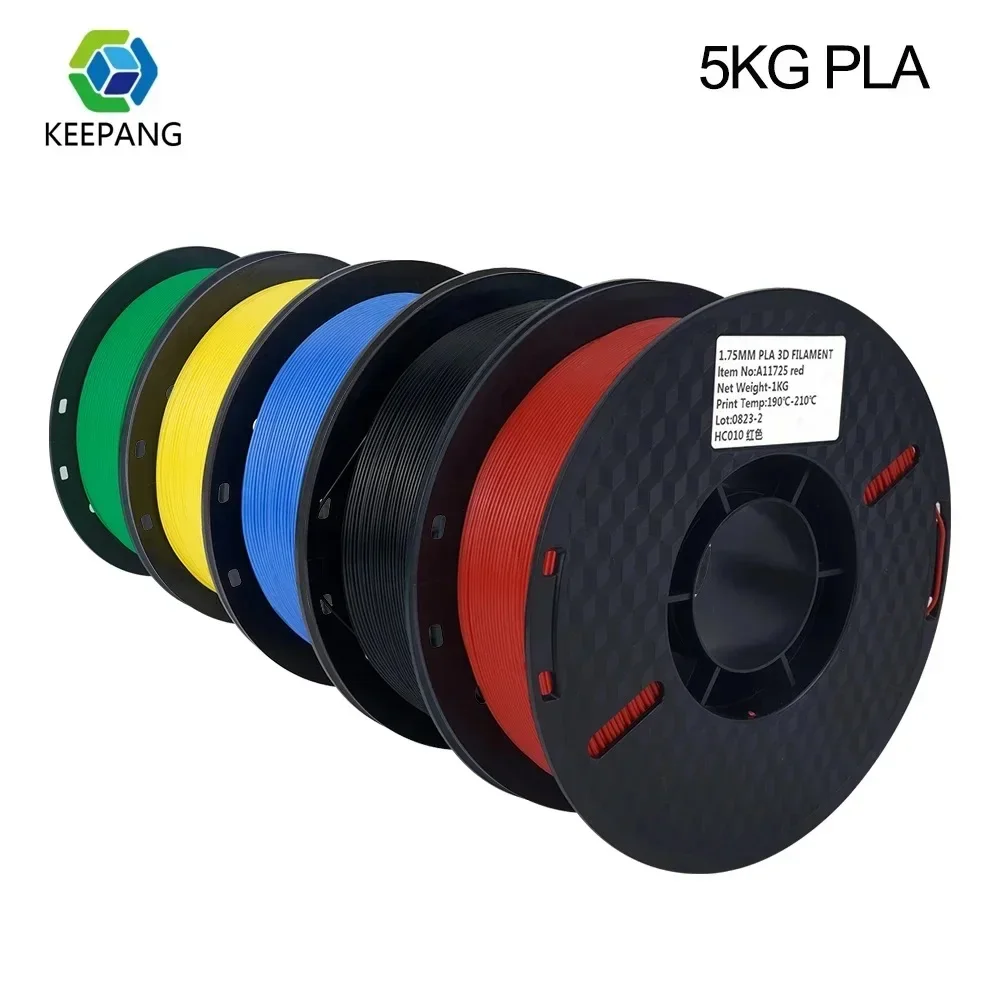 5KG Mix Colors PLA filament 1kg 1 75mm 3D Printer PLA 3D Printing filamento pla 3D Printer Filament