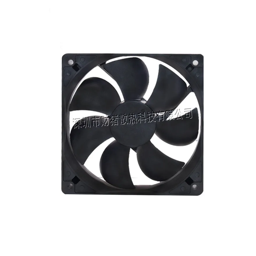 NEW DC 12025 Fan 5V 12V 24V 120x120x25MM  TWO Ball Bearing Purifier Compressor Fan 2400RPM  0.3A  with 2pin