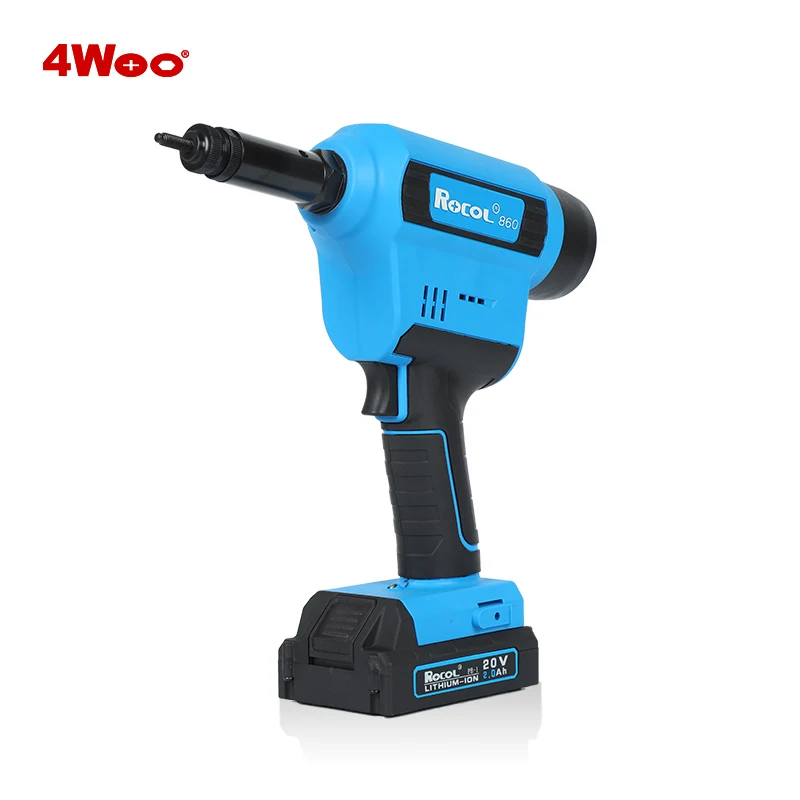 

New LCD Screen Electric Rivet Nut Rl-860 Efficient Convenient Riveting Tool with Counting Function Lithium Battery Riveter