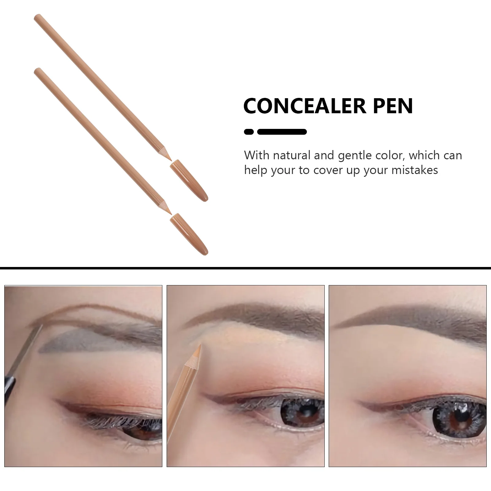 

4Pcs Tattoos Concealer Pencil Professional Durable Waterproof Multi-Use Outline Concealer Pen for Scar Dark Circles