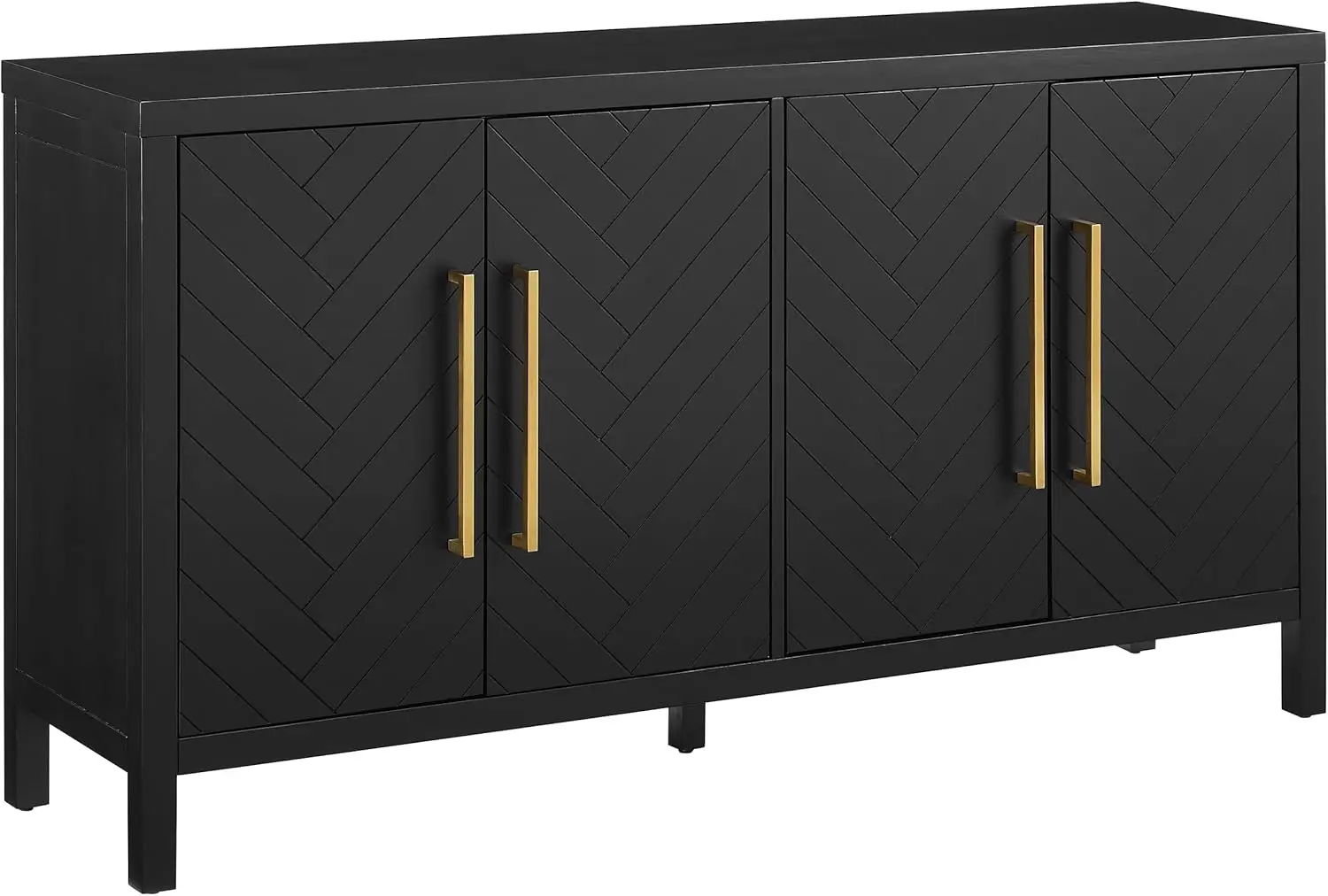 Darcy Sideboard, Matte Black