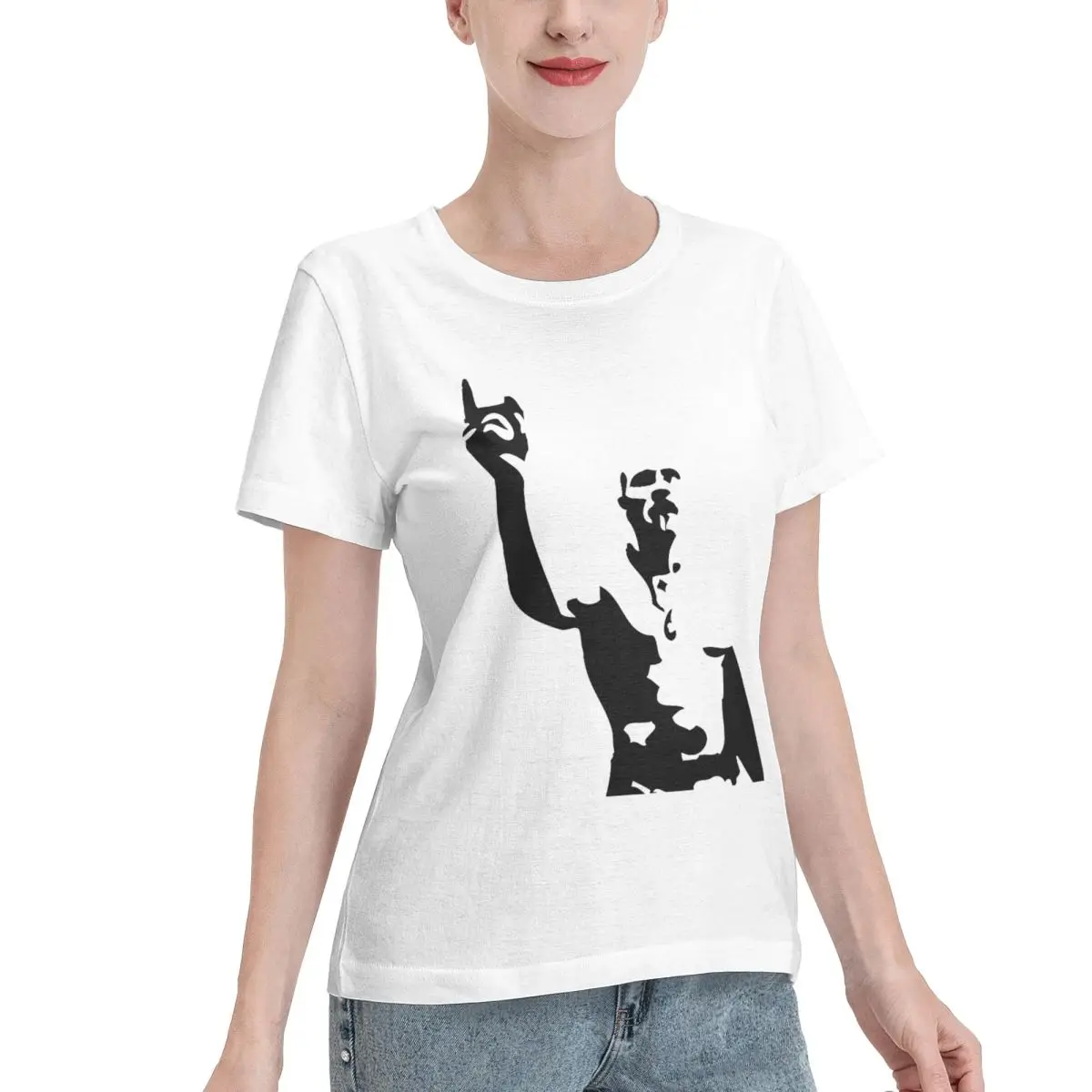 Reliable Item Techno Viking Rave Women's T-shirt Night Out Solid Color Tee